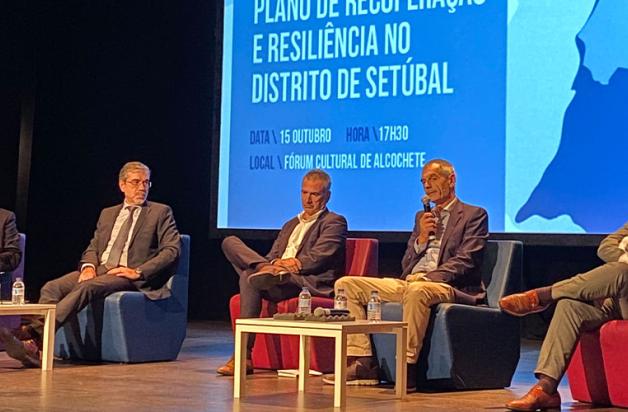 Josué Clemente a falar sobre a experiência da Ascenza como líder do projeto Tec4Green, financiado pelo PRR